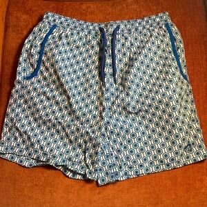 jr. swim Lined Swim Trunks in Blue l 14/16